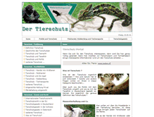Tablet Screenshot of der-tierschutz.net